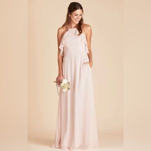 Pale Blush bridesmaid dress